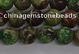 CAG9646 15.5 inches 8mm round ocean agate gemstone beads wholesale