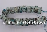 CAG9751 15.5 inches 15*28mm - 17*30mm cuboid ocean agate beads