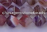 CAG9794 15.5 inches 12mm faceted nuggets botswana agate beads