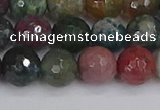 CAG9832 15.5 inches 8mm faceted round Indian agate beads