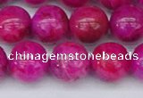 CAG9927 15.5 inches 10mm round fuchsia crazy lace agate beads