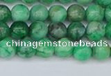 CAG9939 15.5 inches 6mm round green crazy lace agate beads