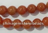 CAJ353 15.5 inches 10mm round red aventurine beads wholesale