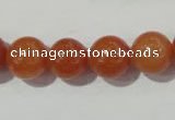 CAJ354 15.5 inches 12mm round red aventurine beads wholesale