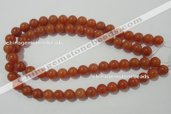 CAJ354 15.5 inches 12mm round red aventurine beads wholesale