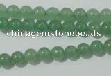 CAJ401 15.5 inches 6mm round green aventurine beads wholesale