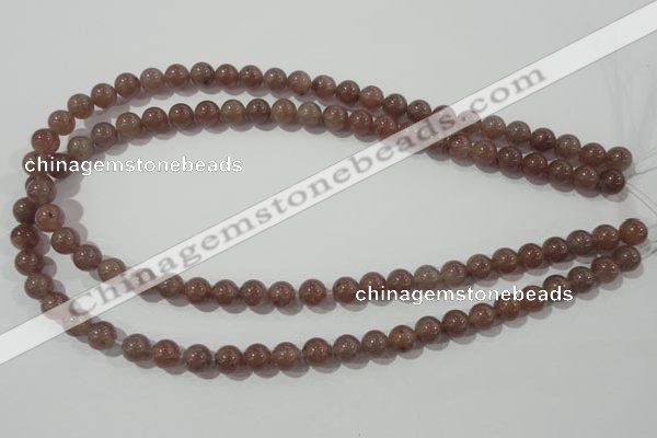 CAJ453 15.5 inches 8mm round purple aventurine beads wholesale