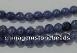 CAJ501 15.5 inches 6mm round blue aventurine beads wholesale