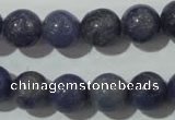 CAJ504 15.5 inches 12mm round blue aventurine beads wholesale