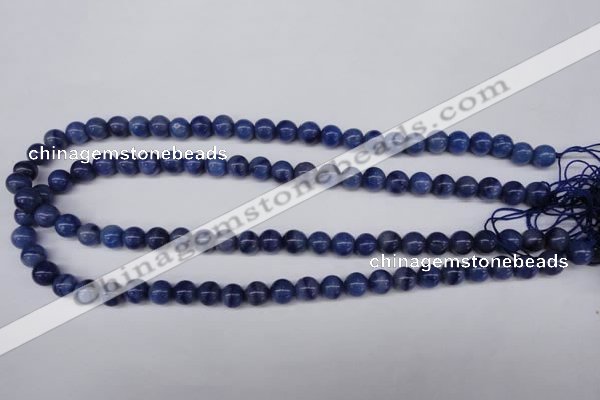 CAJ552 15.5 inches 8mm round blue aventurine beads wholesale