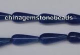 CAJ573 15.5 inches 7*18mm teardrop blue aventurine beads wholesale