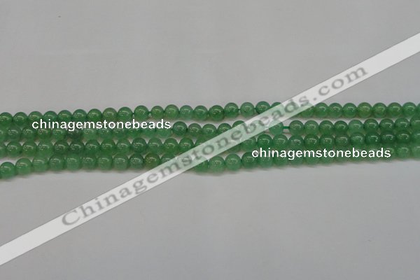 CAJ601 15.5 inches 6mm round A grade green aventurine beads