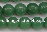 CAJ605 15.5 inches 14mm round A grade green aventurine beads