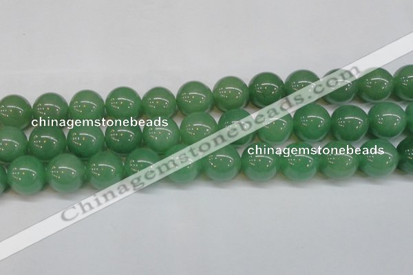 CAJ608 15.5 inches 20mm round A grade green aventurine beads