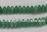 CAJ629 15.5 inches 4*8mm rondelle green aventurine beads