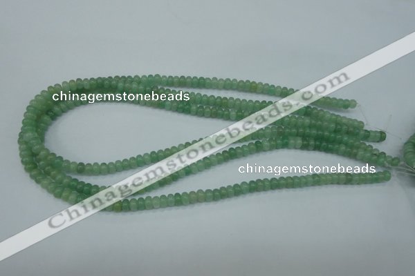 CAJ65 15.5 inches 4*6mm rondelle green aventurine beads wholesale