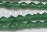 CAJ655 15.5 inches 8*8mm bicone green aventurine beads