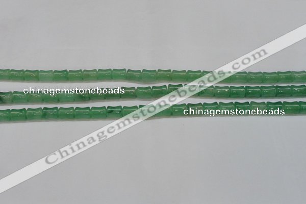 CAJ658 15.5 inches 8*10mm bone green aventurine beads