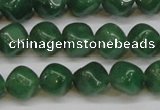 CAJ670 15.5 inches 9*9mm cube green aventurine beads