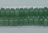 CAJ68 15.5 inches 5*10mm tyre green aventurine beads wholesale