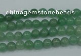 CAJ71 15.5 inches 6mm round green aventurine beads wholesale