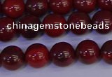 CAJ752 15.5 inches 8mm round apple jasper beads wholesale