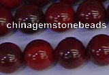 CAJ754 15.5 inches 12mm round apple jasper beads wholesale