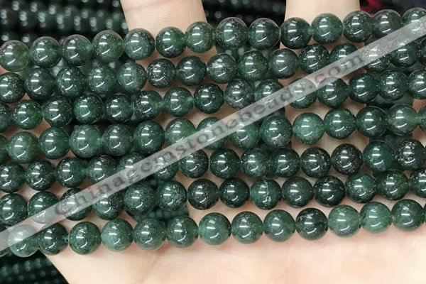 CAJ811 15.5 inches 6mm round green Indian aventurine beads