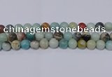 CAM05 round mixed color 12mm natural amazonite beads Wholesale