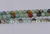 CAM06 round mixed color 14mm natural amazonite beads Wholesale