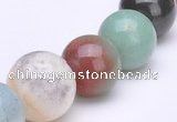 CAM08 15.5 inches round different sizes natural amazonite beads