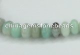 CAM100 15.5 inches 6*10mm rondelle amazonite gemstone beads