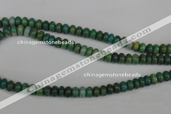 CAM1011 15.5 inches 5*8mm rondelle natural Russian amazonite beads