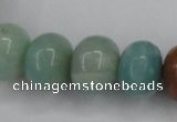 CAM104 15.5 inches 13*18mm rondelle amazonite gemstone beads