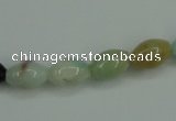 CAM111 15.5 inches 8*12mm rice amazonite gemstone beads wholesale