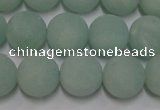 CAM1111 15.5 inches 6mm round matte amazonite beads wholesale