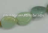 CAM116 15.5 inches 13*18mm flat teardrop amazonite gemstone beads