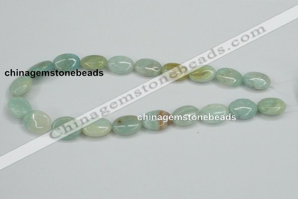 CAM119 15.5 inches 15*20mm oval amazonite gemstone beads wholesale