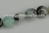 CAM121 15.5 inches 12mm flat round amazonite gemstone beads