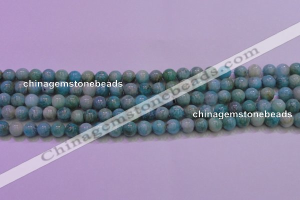 CAM1251 15.5 inches 6mm round natural Russian amazonite beads