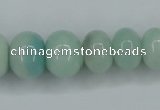 CAM126 15.5 inches multi-size rondelle amazonite gemstone beads