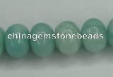 CAM127 15.5 inches 12*16mm rondelle amazonite gemstone beads