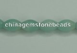 CAM130 15.5 inches 8*12mm rice amazonite gemstone beads wholesale