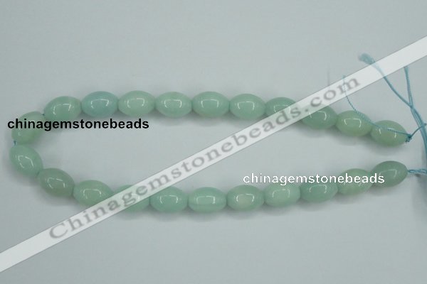 CAM131 15.5 inches 13*18mm rice amazonite gemstone beads wholesale