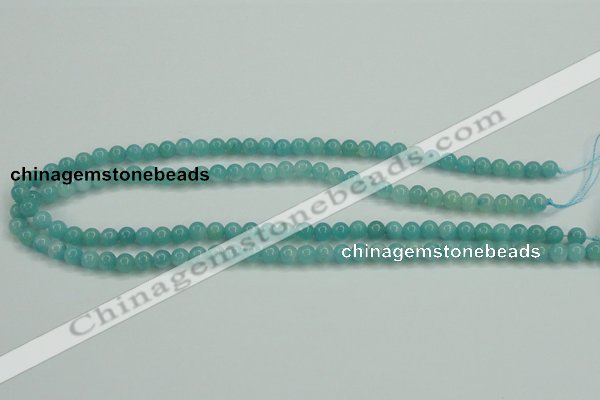 CAM134 15.5 inches 6mm round amazonite gemstone beads wholesale