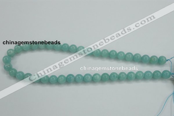 CAM136 15.5 inches 10mm round amazonite gemstone beads wholesale