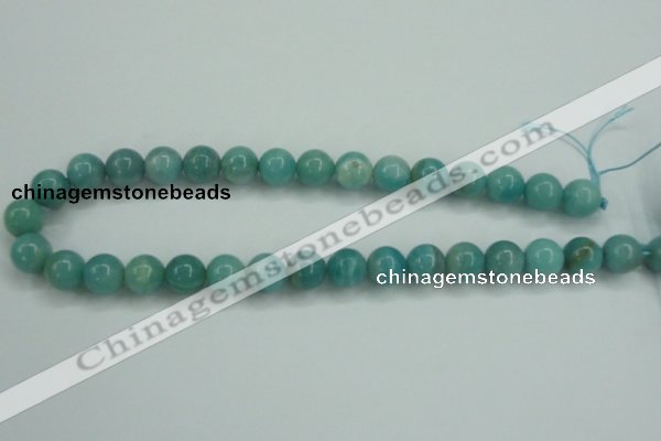CAM137 15.5 inches 12mm round amazonite gemstone beads wholesale