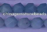 CAM1419 15.5 inches 12mm faceted nuggets Chinese amazonite beads