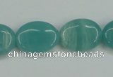 CAM148 15.5 inches 15*20mm oval amazonite gemstone beads wholesale