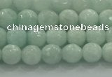 CAM1511 15.5 inches 6mm faceted round natural peru amazonite beads